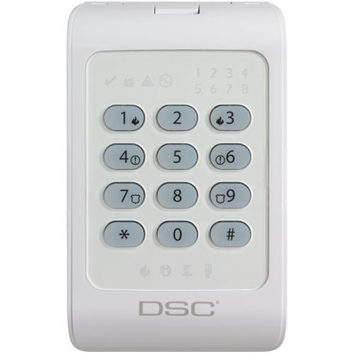 Tastatura alarma DSC PC1404RKZ, 8 zone, Iluminare