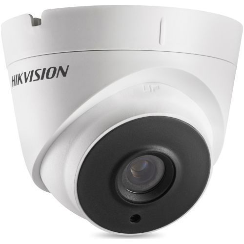 Camera de supraveghere Hikvision DS-2CE56F7T-IT3, TVI, Dome, 3MP, 2.8mm, EXIR 1 LED Array, IR 40m, WDR 120dB, Rating IP66, UTC