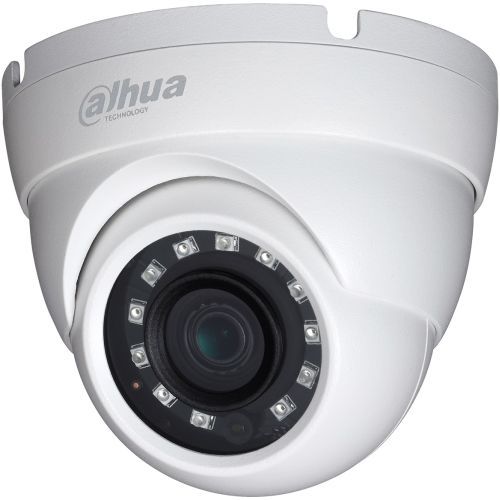Camera de supraveghere Dahua HAC-HDW1000M S3, HD-CVI, Dome, 1MP, 3.6mm, 12 LED, IR 30m, D-WDR, Rating IP67, Carcasa aluminiu