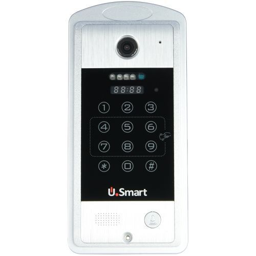 Post exterior videointerfon U.Smart VDPIP01, Deblocare prin ID card si parola