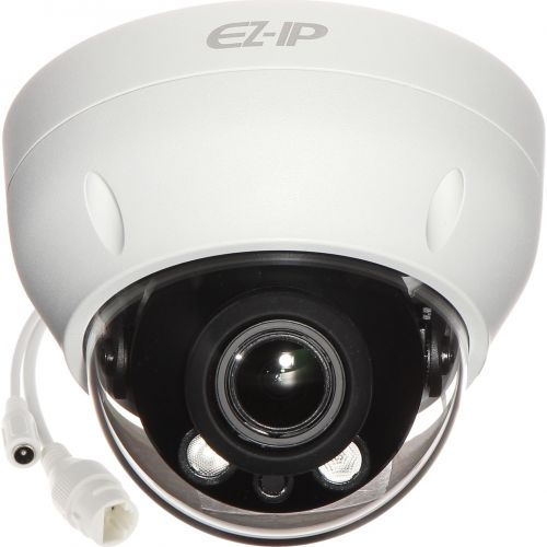 Camera de supraveghere Dahua EZ-IP IPC-D2B20-ZS-2812 Dome, 2MP, CMOS 1/2.7, lentila motorizata 2.8-12mm, 2 LED, IR 30M, IP67,MicroSD,carcasa plastic