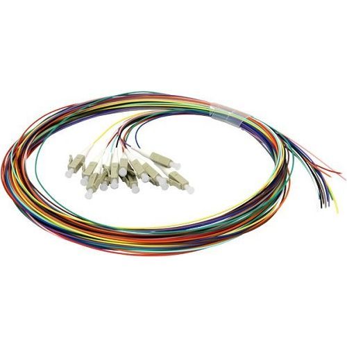 Accesoriu retelistica PXW Pigtail fibra optica 1m, 12 conectori LC, 40G, MM