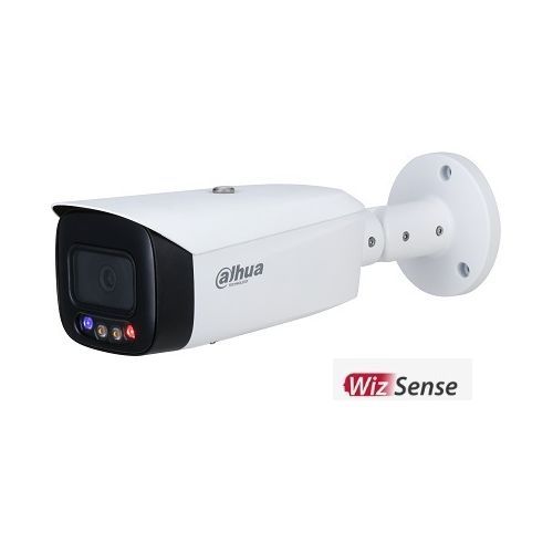 Camera de supraveghere Dahua IPC-HFW3549T1-AS-PV-0280B IP Bullet WizSense Full-Color 5MP, CMOS 1/2.7'', 2.8mm, Iluminare 40m, Microfon, IP67, PoE