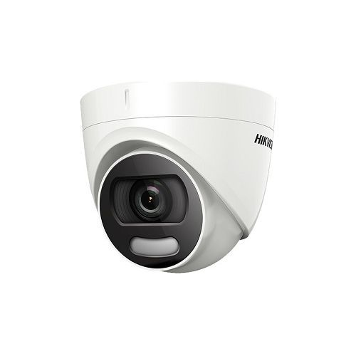 Camera de supraveghere Hikvision DS-2CE72DFT-F28 Dome Turbo HD 4-in-1 ColorVu 2MP CMOS, 2.8mm, 20m, WDR 130dB, IP67