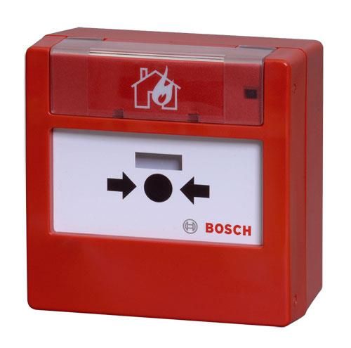 Buton adresabil Bosch FMC-420RW-GSRRD manual de semnalizare incendiu, resetabil, rosu, IP54