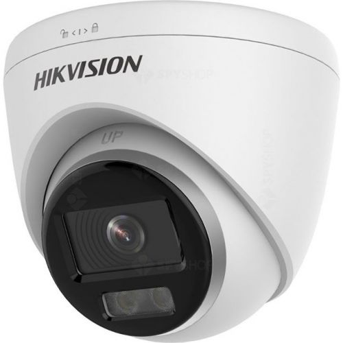 Camera de supraveghere Hikvision DS-2CD1327G0-L2C IP dome 2MP ColorVu, 1/2.8 CMOS, 2.8mm, IR 30m, IP67, Metal+plastic