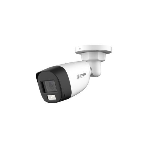 Camera de supraveghere Dahua HAC-HFW1200CL-IL-A-0280B-S6 bullet, 2MP Eco Series, Smart Dual Light, IR 20m, 2.8 mm, microfon
