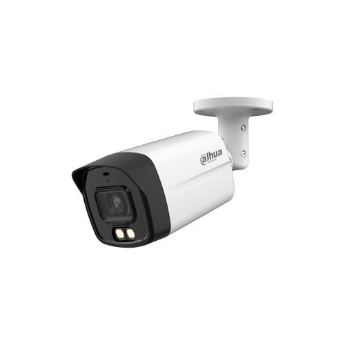 Camera de supraveghere Dahua HAC-HFW1200TLM-IL-A-0280B-S6  bullet, 2 MP, IR/lumina alba 40 m, 2.8 mm, microfon