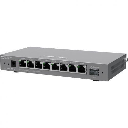 Router wireless  RG-EG209GS Router SFP, 8 GB ETH, 1 SFP, 200 utilizatori, 600Mbps, administrat în cloud