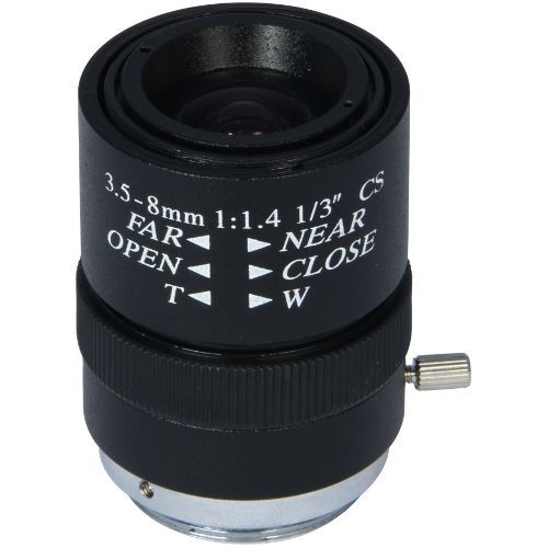 Accesoriu supraveghere PXW Lentila CCD 1/3 Inch, f:3.5-8mm