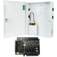 Kit Control Acces ZK C3-200, 2 usi bidirectionale, suporta 4 cititoare + Cutie metalica