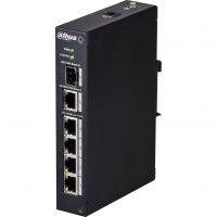 Switch Dahua PFS3106-4P-60, PoE, 4+2 porturi, SFP, 30W, Max. 60W