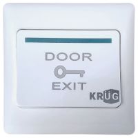 Accesoriu control acces KrugTechnik Buton iesire KPBE6D, Plastic