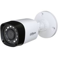 Camera de supraveghere Dahua HAC-HFW1220R, HD-CVI, Bullet, 2MP 1080p, CMOS 1/2.9'', 2.8mm, 12 LED, IR 20m, IP 67, Carcasa plastic