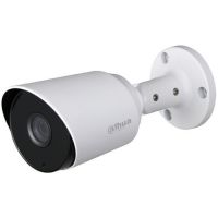 Camera de supraveghere HAC-HFW1200T-S3, HD-CVI, Bullet, 2MP 1080p, CMOS 1/2.7'', 2.8mm, 12 LED, IR 20m, IP67, Carcasa metal