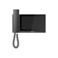 VTH5221E-H, IP, touch screen 7 inch, 1024x600,  IPC surveillance, Audio bidirectional, Alarm in/out 6/1, MicroSD 32GB, Record & Snapshot, negru