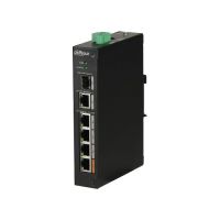 Switch Dahua PFS3106-4ET-60, PoE Industrial 4 porturi, 1x Gigabit, 1x SFP, 60W