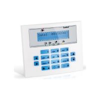 Tastatura alarma Satel INT-KLCDS-BL, LCD, iluminare albastra, compatibila INTEGRA
