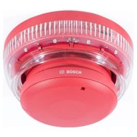 Sirena adresabila Bosch FNX-425U-RFRD cu flash, adresabila, rosie, flash rosu, IP42