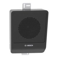  Bosch LB10-UC06-FD Boxa cabinet 6W, plata, neagra
