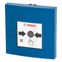Buton adresabil FMC-210-DM-G-B manual de semnalizare incendiu, cu geam, albastru, IP52