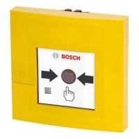 Buton adresabil FMC-210-DM-G-Y manual de semnalizare incendiu, cu geam, galben, IP52