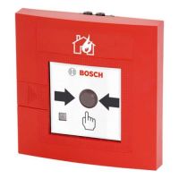 Buton adresabil FMC-210-DM-H-R manual de semnalizare incendiu, cu geam, rosu, de exterior IP54