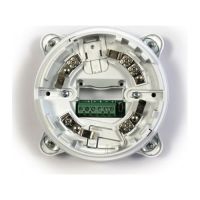 Sirena adresabila INIM ESB1011 cu soclu cu indicator de alarmă sonor/vizual-audibil, izolator de bucla, consum redus, IP21, seria ENEA