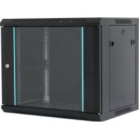 Accesoriu retelistica LEO-CAB6U6045 Cabinet metalic de perete 600x450mm, 6U, negru