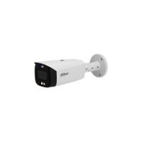 Camera de supraveghere Dahua IPC-HFW3849T1-AS-PV-0280B-S5 bullet 8 MP, 2.8 mm, lumina alba/IR 30 m, microfon dublu, slot card, PoE