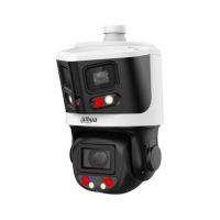 Camera de supraveghere Dahua SDT3E410-8P-MB-A-PV1-0280B Speed dome IP panoramic 8MP+4MP, lentila 2.8mm si 5-25mm, IR 70m, 10x,  STARVIS, microfon, difuzor, Smart Tracking, PoE+