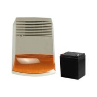 KIT SIRENA 7AH, Sirena exterior + acumulator 7Ah